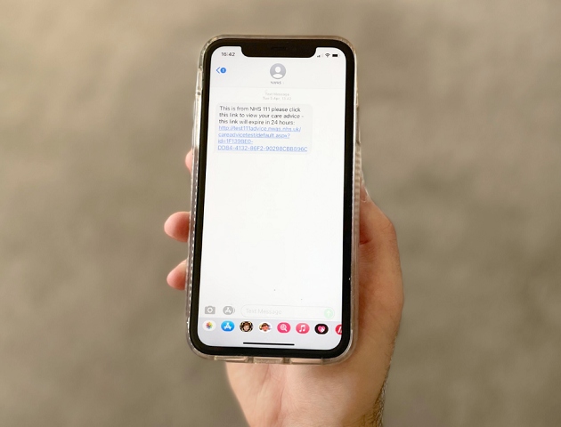 Helpful care advice, which is usually read to the caller following an assessment by NHS 111, will now be sent in a text message, making it easier for people to digest and refer back to