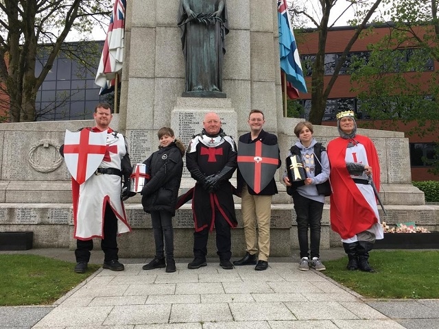 Saint George's Day in Heywood