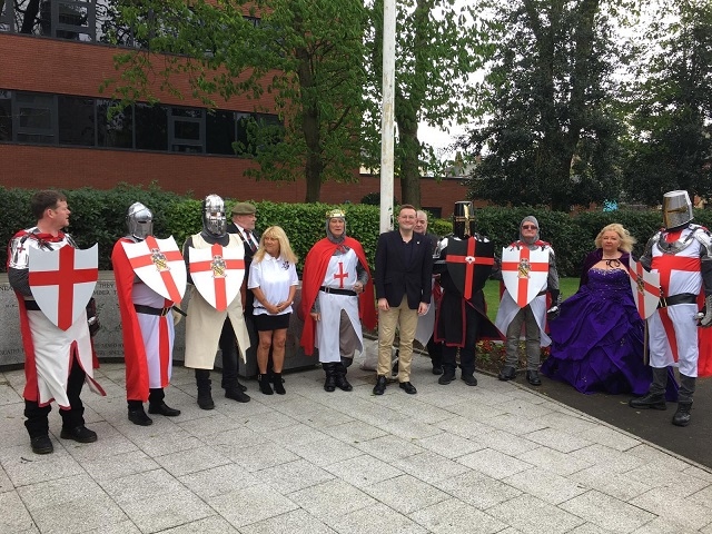 Saint George's Day in Heywood