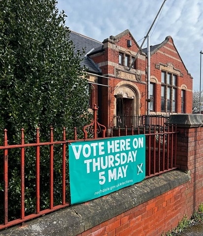 Polling stations across the borough open on Thursday 5 May from 7am until 10pm