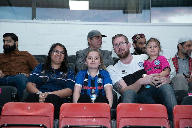 The community Iftar at Rochdale AFC