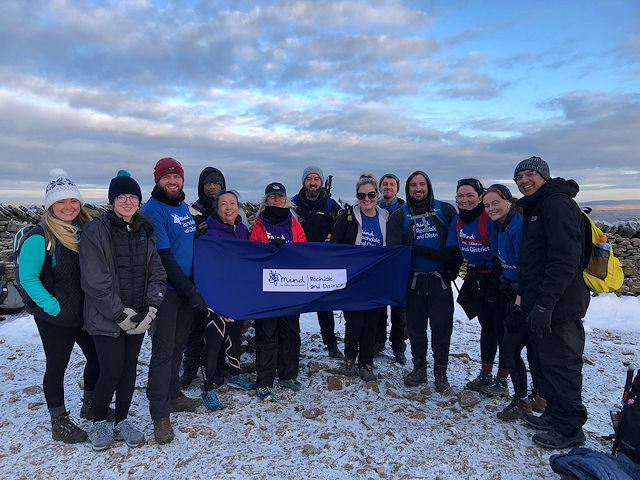 Crown Gas & Power joined up with Rochdale and District Mind to hike the Yorkshire Three Peaks