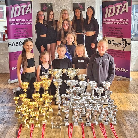 Fabdance with their trophies