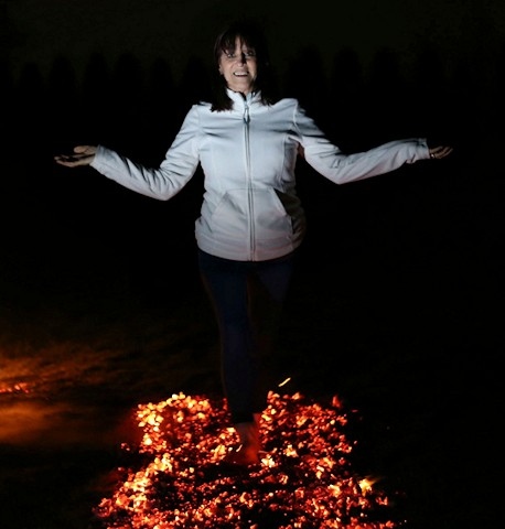 The Springhill firewalk challenge. Can you beat the heat?