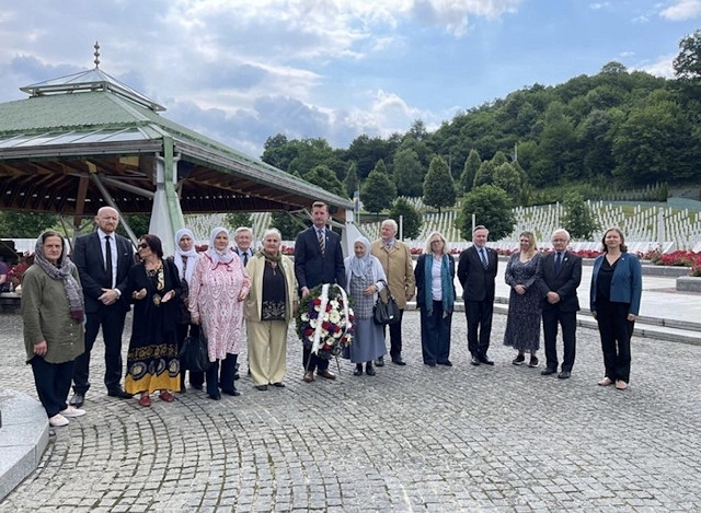 Mothers of Srebrenica, whose menfolk were murdered