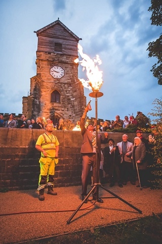 Jubilee Beacon lighting 