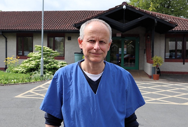 Dr Chris Pick, medical director at Springhill Hospice