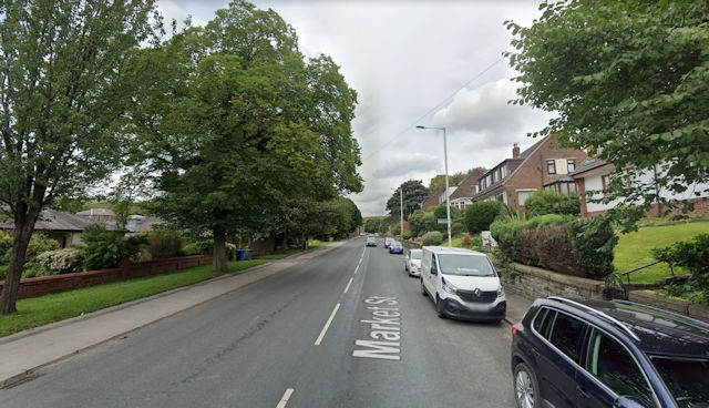 Market Street, Whitworth, just past Tong Lane