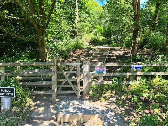 The path between Norden and Greenbooth Reservoir has been restored