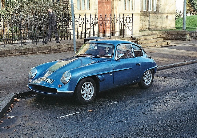 A Rochdale Olympic car outside Touchstones