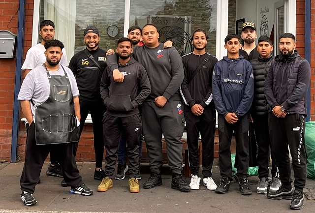 Scores of young people attended the All4Youth fun day at Biggy’s Barbers on Ashfield Road where a barbecue was enjoyed as money was raised for the cause