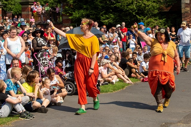 Skylight’s new outdoor circus show, Spark!