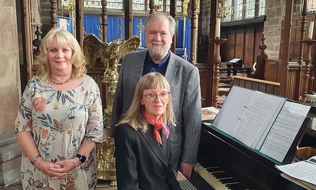 Anne Butterworth, Stephen Taylor and Elaine Marsden