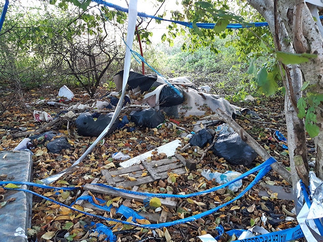 Terence Edhouse's waste found behind Cedar Avenue, Heywood