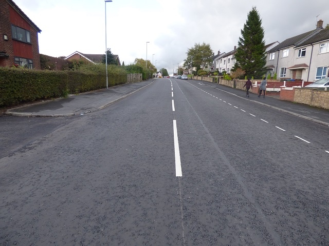 Langley Lane, resurfaced