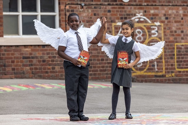 As Black History Month gets underway, Lenny Henry’s book The Boy With Wings will be given to 120 children across Rochdale