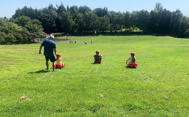 Rochdale council's first camping weekend for fostering families