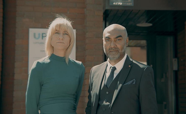 Upturn's co-founders Maria Williams and Anwar Ali OBE