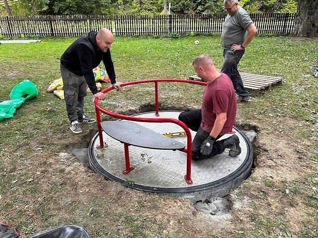 New play area for Ukrainian orphans