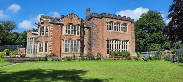 The gardens at Hopwood Hall Estate