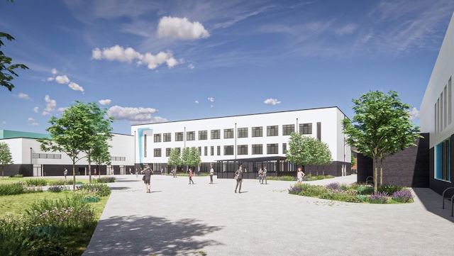 An artist impression of the new Newhouse Academy