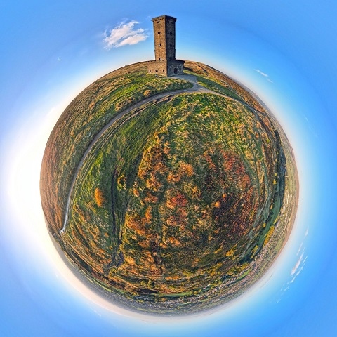 Peel Monument, above Ramsbottom