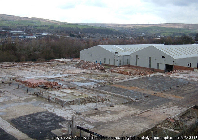 Akzo Nobel site, Littleborough