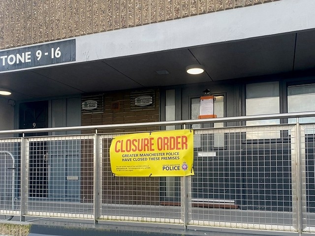 Residents had reported significant anti-social behaviour from the address in the Atherstone block of flats