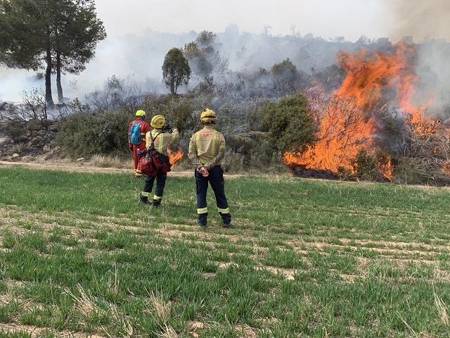 The Wildfire Burns Suppression Team, also known as the Burns team, has completed training in Catalonia, Spain