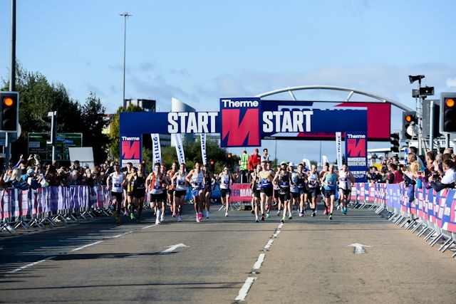 Around 28,000 runners are due to take part in the Manchester Marathon