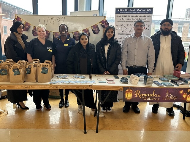 Ramadan celebrations at Rochdale Infirmary