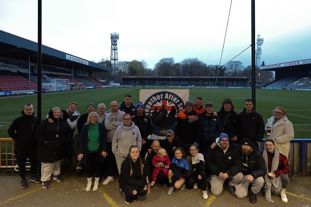 The rough sleeping event at Rochdale AFC