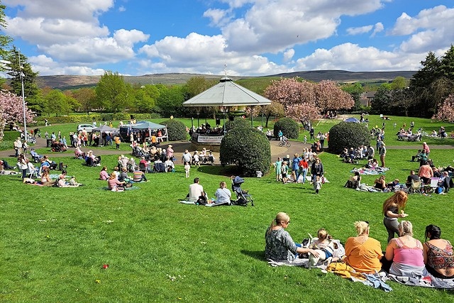 The Friendly Band is performing at Hare Hill Park on Sunday as part of Littleborough Arts Festival