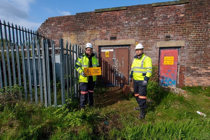 Upon attending site, engineers found smashed locks, panels to high-voltage electrical equipment forced off and several fuses removed