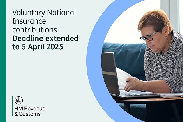 Voluntary National Insurance contributions deadline