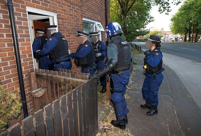 Four men aged between 18 and 22 were arrested on suspicion of conspiracy to commit burglary and assisting an offender