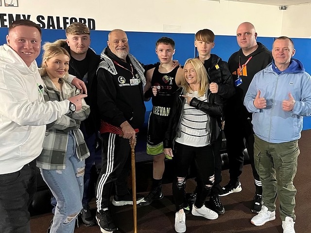 Leevan Fong with Littleborough ABC