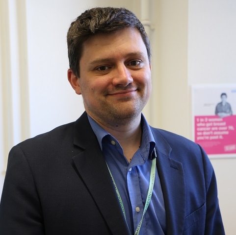 Healthwatch Rochdale vice chair Ben Greenwood