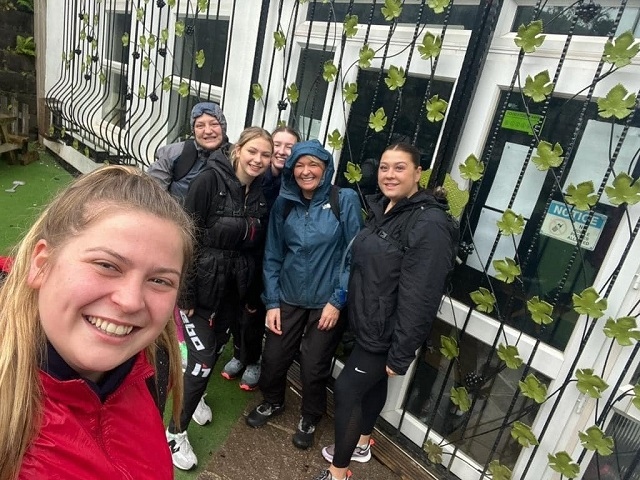 Nursery manager and event organiser Michelle Cheetham was joined by Emilee Bowker, Natalie Dugdale, Latisha Hampson, Grace Hewitt and Alice Galvin