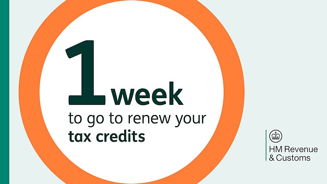 Tax credits renewals