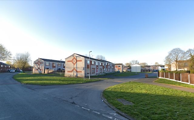 The Meadows in Alkrington, from the junction with Kingsway