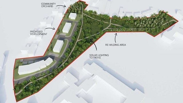 CGI of how new housing development off Borrowdale Road, Middleton could look. Credit: Rochdale Council.