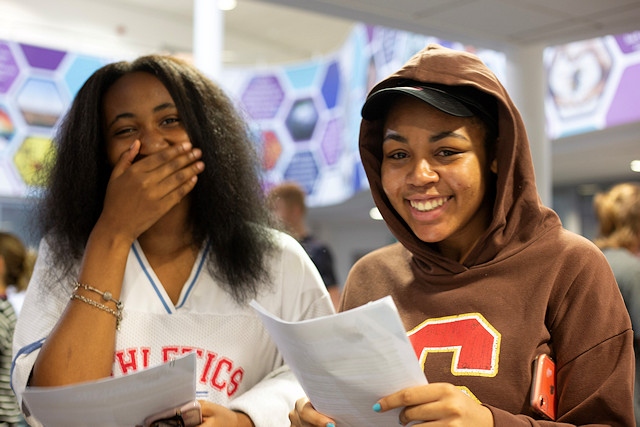 GCSE Results Day at Newhouse Academy