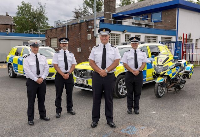 The new roads policing unit at Whitefield