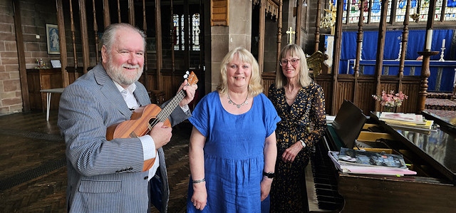 Stephen Taylor, Anne Butterworth & Elaine Marsden