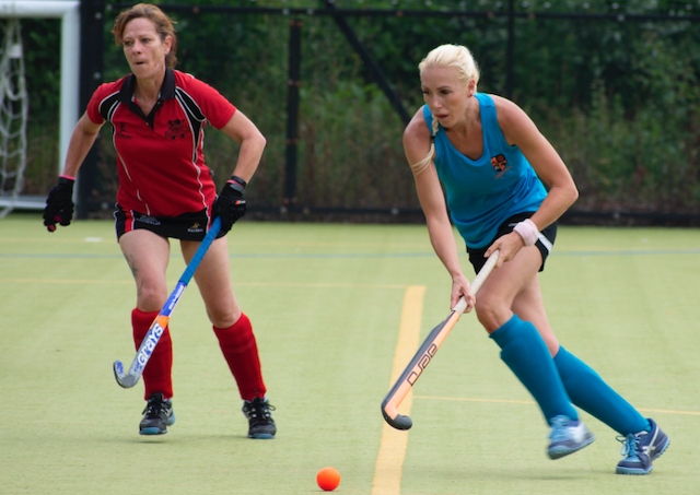 Gemma Hodcroft (right) scored twice for Rochdale