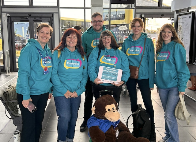 Go NorthWest buses teamed up with local mental health charity Rochdale and District Mind to launch the North West’s first-ever bus of its kind.