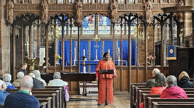 Margaret Ferguson soprano and Jonathan Ellis piano