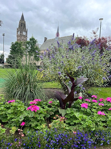 Rochdale town centre on judging day