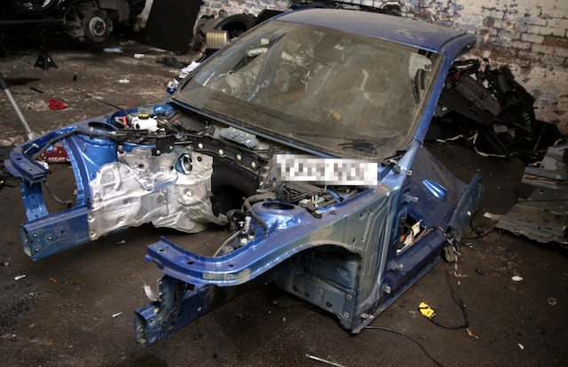 In Rochdale, officers executed a warrant that led to the seizure of suspected stolen vehicles